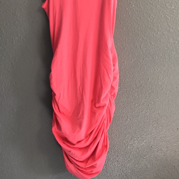 Express Pink Bandage Cut Out Dress - Picture 2 of 7